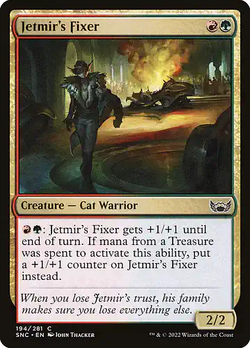 Jetmir's Fixer - snc Spoiler