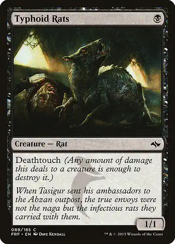 Typhoid Rats - frf Spoiler