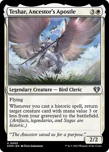 Teshar, Ancestor's Apostle - cmm Spoiler