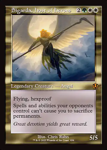 Sigarda, Host of Herons - inr Spoiler