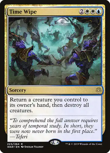 Time Wipe - war Spoiler