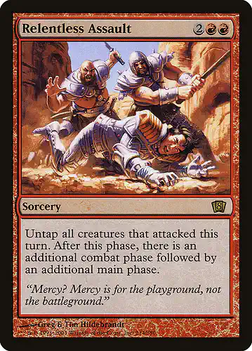 Relentless Assault - 8ed Spoiler