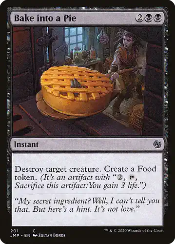 Bake into a Pie - jmp Spoiler