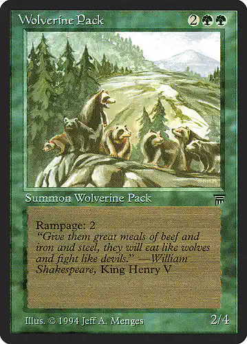 Wolverine Pack - leg Spoiler