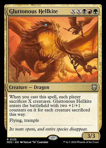 Gluttonous Hellkite - m3c Spoiler