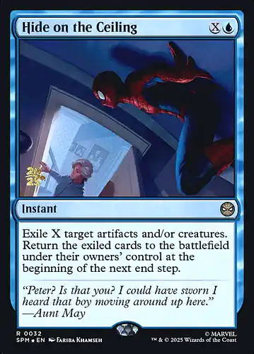 Hide on the Ceiling - spm Spoiler
