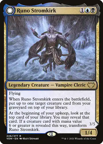 Runo Stromkirk - vow Spoiler