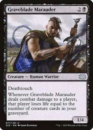 Graveblade Marauder - 2x2 Spoiler
