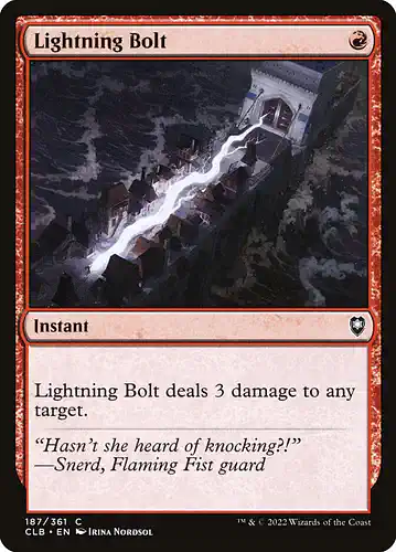 Lightning Bolt - clb Spoiler