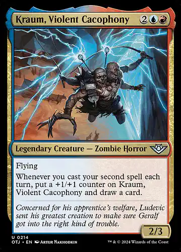 Kraum, Violent Cacophony - otj Spoiler