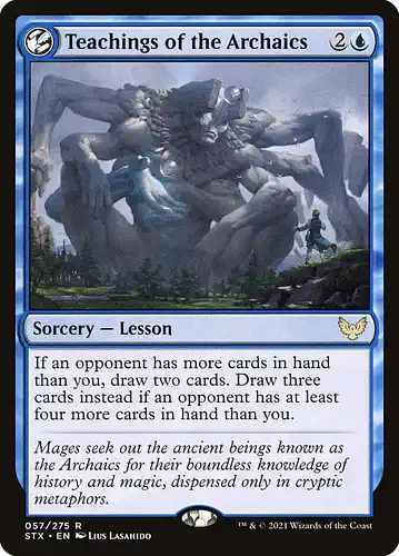 Teachings of the Archaics - stx Spoiler