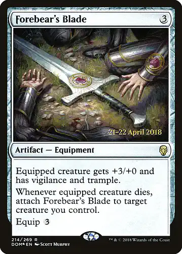 Forebear's Blade - dom Spoiler