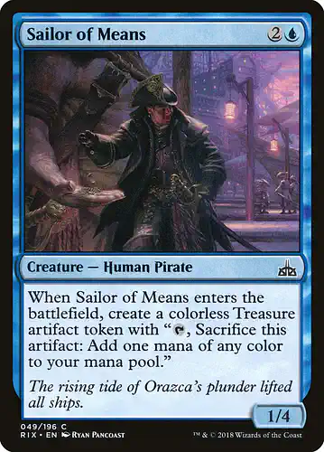 Sailor of Means - rix Spoiler