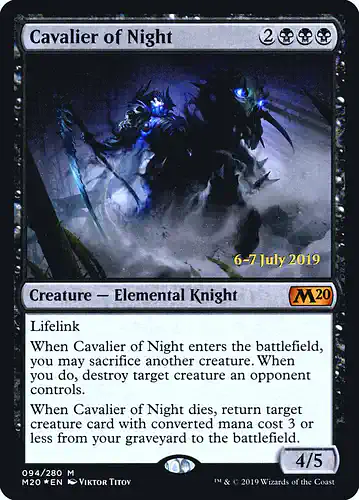 Cavalier of Night - m20 Spoiler