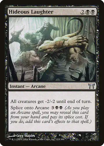 Hideous Laughter - chk Spoiler