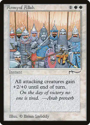 Army of Allah - arn Spoiler