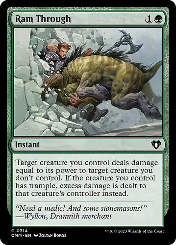 Ram Through - cmm Spoiler