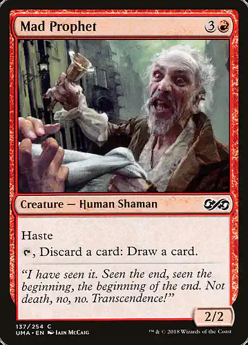 Mad Prophet - uma Spoiler