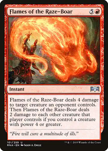 Flames of the Raze-Boar - rna Spoiler