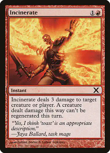 Incinerate - 10e Spoiler