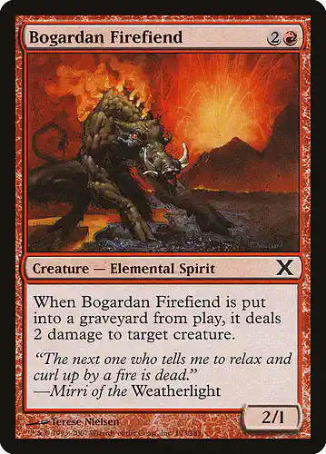 Bogardan Firefiend - 10e Spoiler