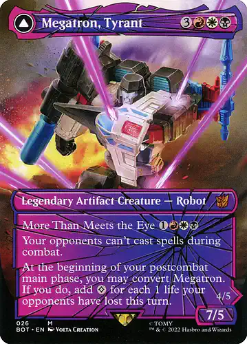 Megatron, Tyrant - bot Spoiler