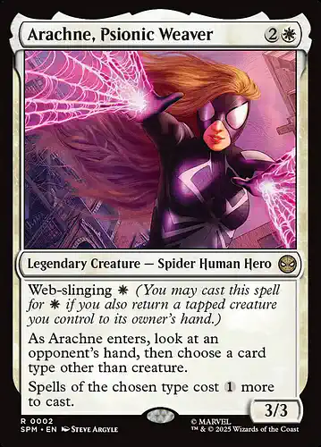 Arachne, Psionic Weaver - spm Spoiler