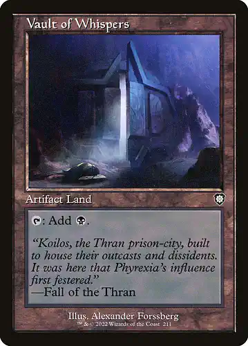 Vault of Whispers - brc Spoiler