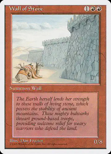 Wall of Stone - 4ed Spoiler