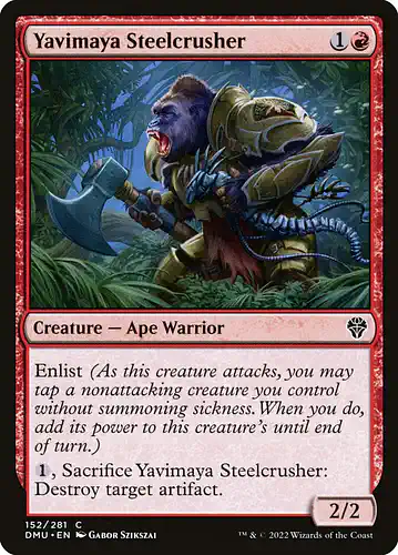 Yavimaya Steelcrusher - dmu Spoiler