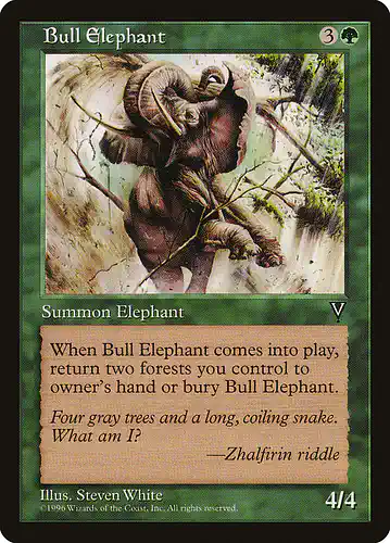 Bull Elephant - vis Spoiler