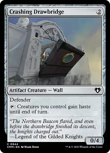 Crashing Drawbridge - cmm Spoiler