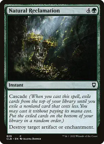 Natural Reclamation - clb Spoiler