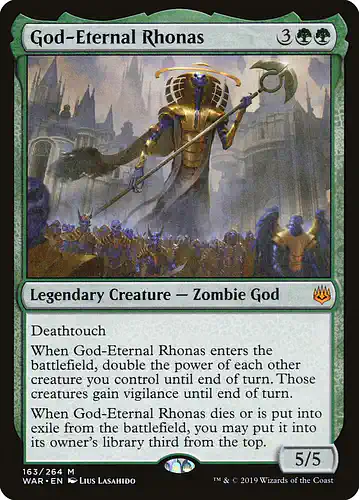 God-Eternal Rhonas - war Spoiler