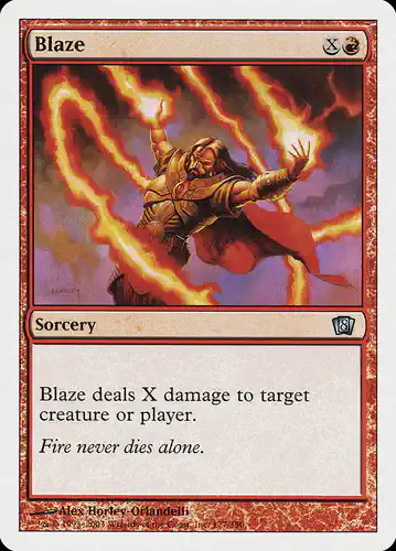 Blaze - 8ed Spoiler