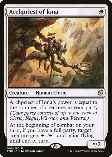 Archpriest of Iona - znr Spoiler
