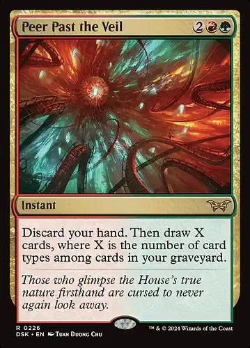 Peer Past the Veil - dsk Spoiler