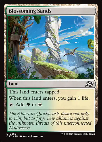 Blossoming Sands - dft Spoiler
