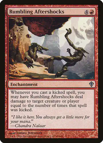 Rumbling Aftershocks - wwk Spoiler