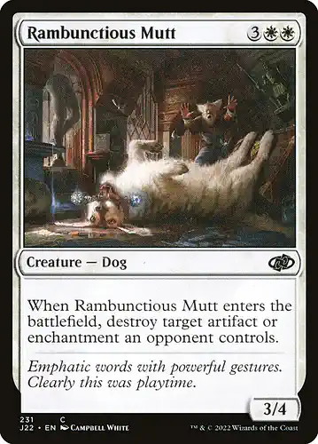 Rambunctious Mutt - j22 Spoiler