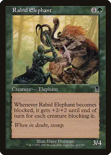 Rabid Elephant - ody Spoiler