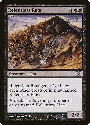 Relentless Rats - 10e Spoiler