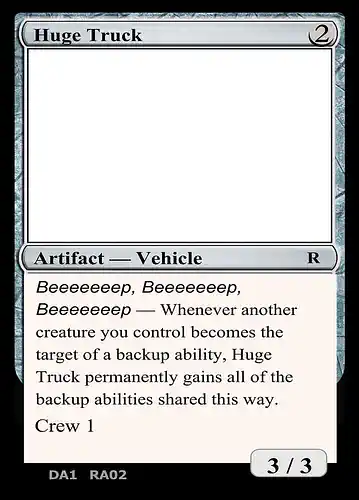 Huge Truck - unk Spoiler