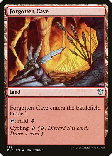 Forgotten Cave - onc Spoiler