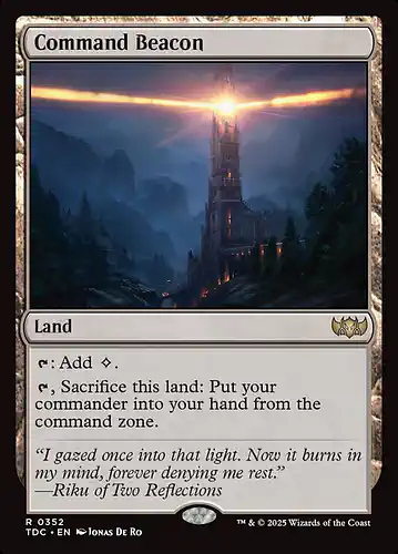 Command Beacon - tdc Spoiler