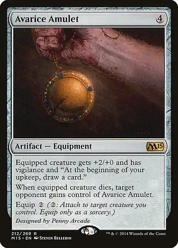 Avarice Amulet - m15 Spoiler