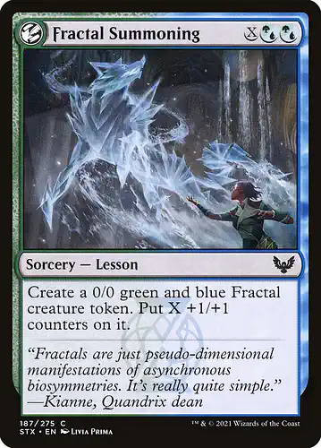 Fractal Summoning - stx Spoiler