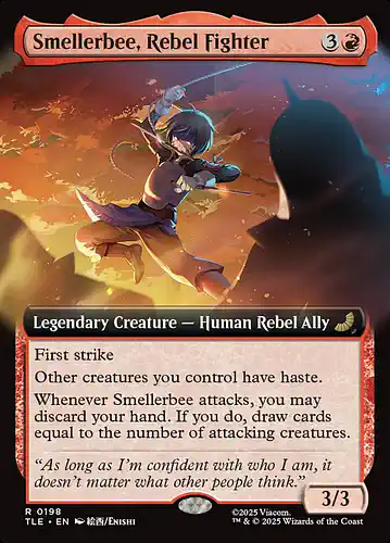 Smellerbee, Rebel Fighter - tle Spoiler