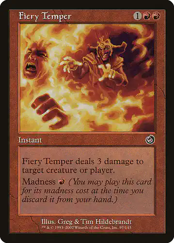 Fiery Temper - tor Spoiler