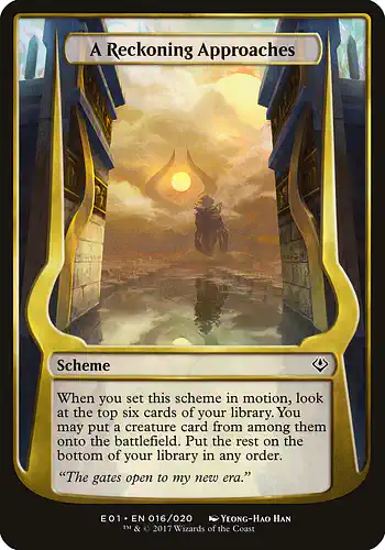 A Reckoning Approaches - e01 Spoiler